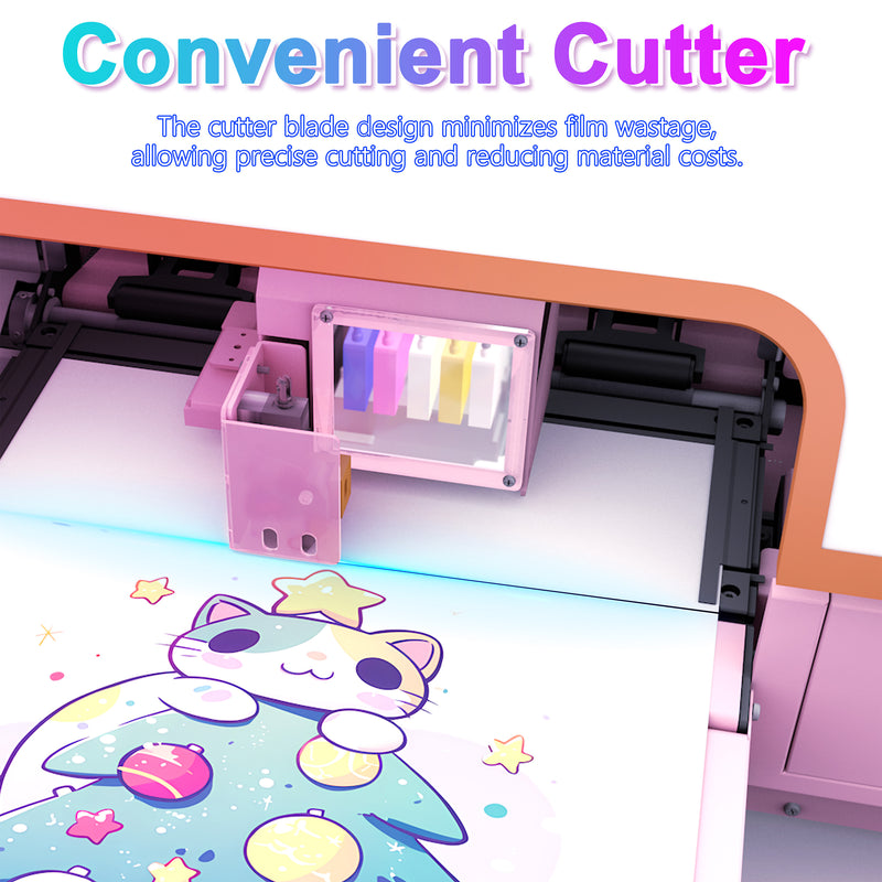 USA warehouse -M1630 pro A3 pink DTF printer with powder shaker - Feature 5