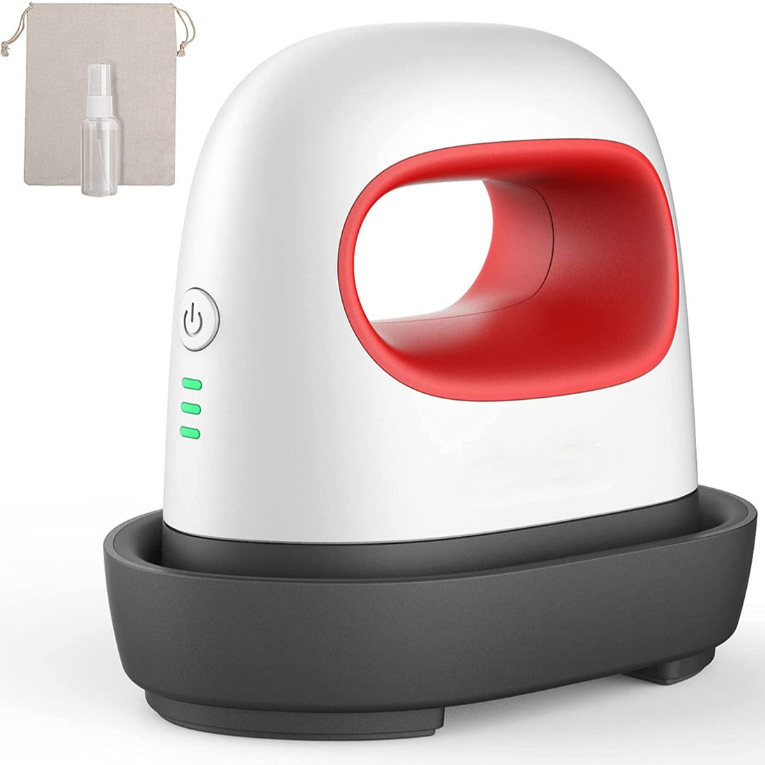 Mini Heat Press Machine Easy to Use for T Shirts Shoes Hats Small HTV Iron on Vinyl Projects Portable Heating Transfer Iron Red