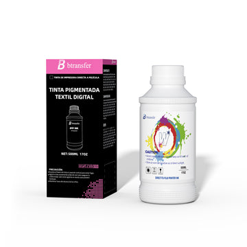 B btransfer Premium Direct to Transfer Film Ink 500ml for M1630 Pro DTF Printers,Clog-Resistant Formula,Refill for DTF Printer with printhead