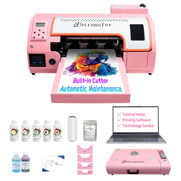 B btransfer M1630 pro, 13 inch less maintenance DTF Printer(USA warehouse）