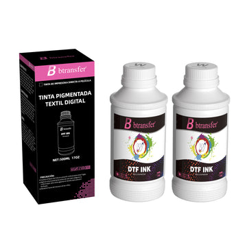 B btransfer Premium Direct to Transfer Film 500ml white Ink *2
